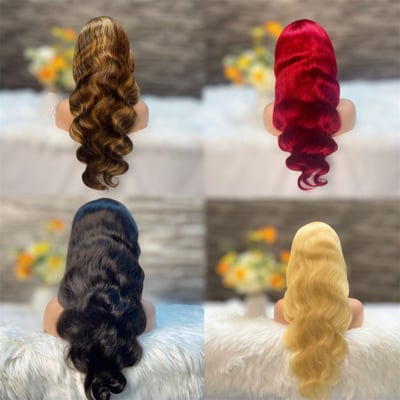 Image of Bodywave 13*4 lace frontal wig *multicolor*