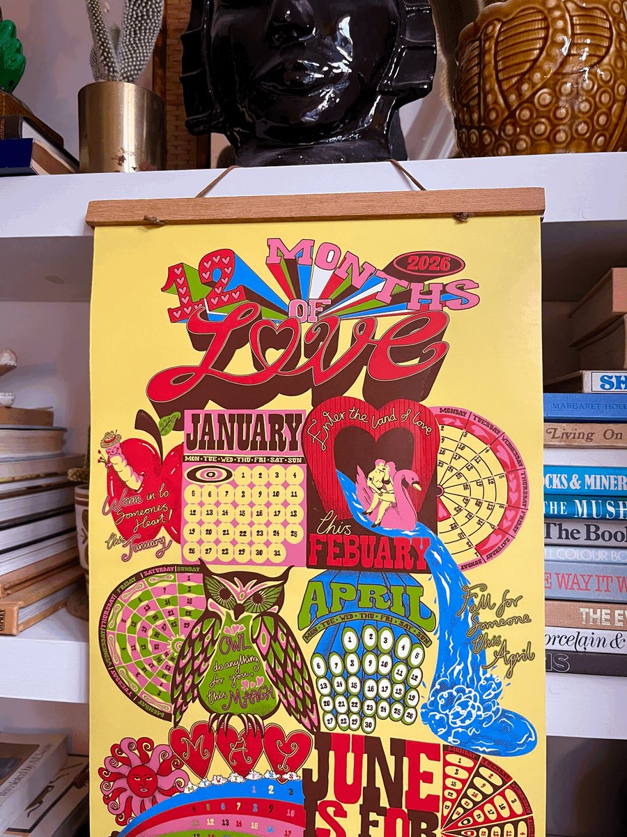 Image of 2026 CALENDAR OF LOVE!