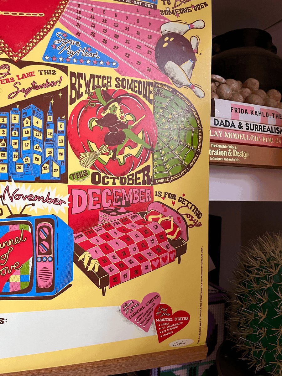 Image of 2026 CALENDAR OF LOVE!