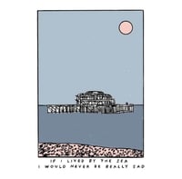 Image 1 of By The Sea Print