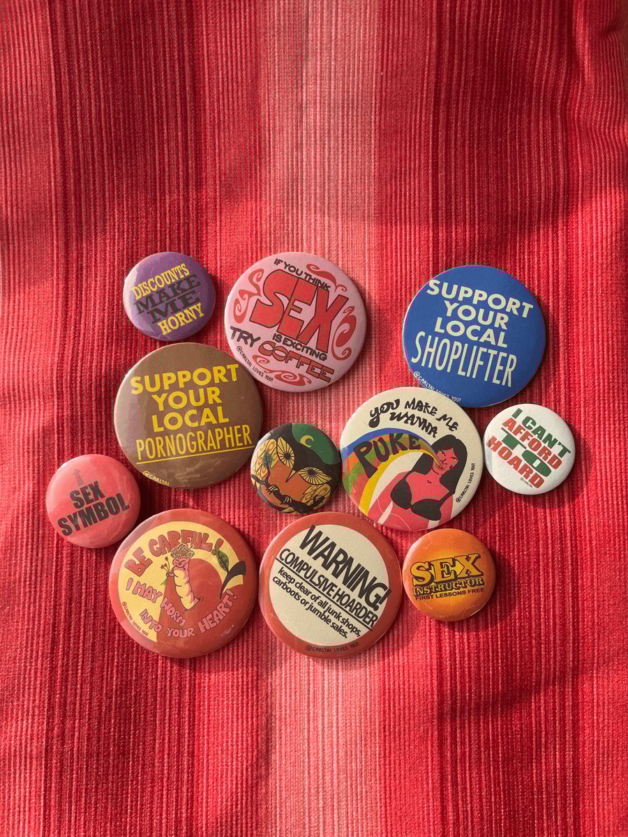 Image of RANDOM BADGE PACK!