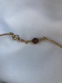 Image 2 of Oracle Flow Choker - Brass & Clear Quartz 