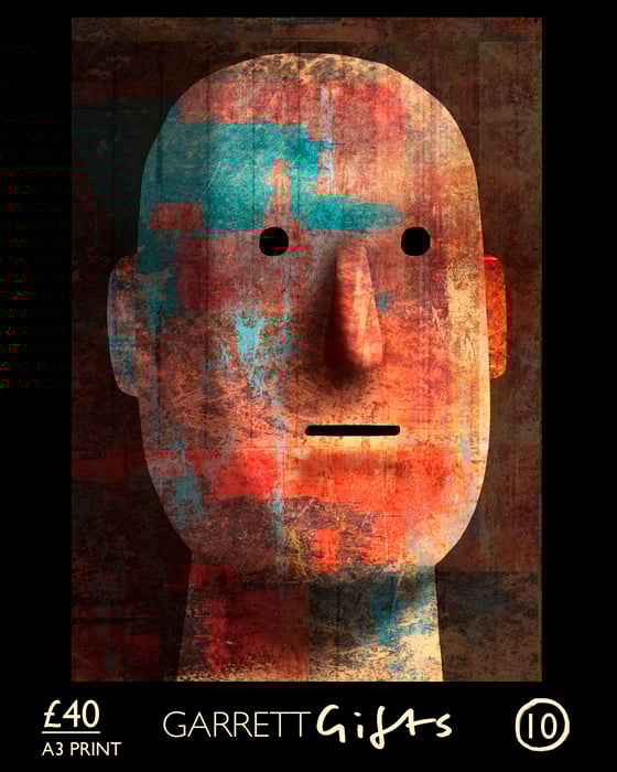 Image of Colour Head A3 print