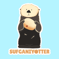 NEW! Sufganiyotter Sticker