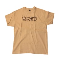 FLYING LOW ELI LOGO T-SHIRT TAN/BLACK
