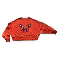 Image 1 of Sweat crop oversize - Yeux 