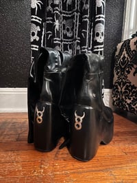 Image 1 of Thigh high platform boot 