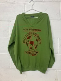 Image 1 of Cameroun '84 olive, XL (24"P2P, 29"S2H, 31"C2C)  