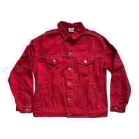 Image 2 of Veste en jean - Fleurs 