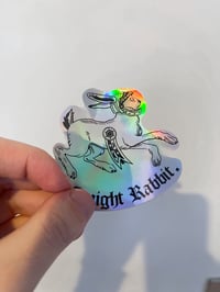 Image 3 of Knight rabbit sticker
