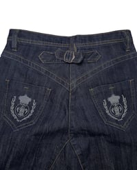 Image 5 of DENIM SAROUEL CAPRI PANT