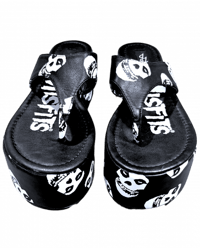Image 1 of MISFITS PLATFORM SANDALS