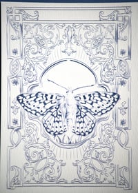 Image 2 of Papillon carte postale/butterfly postcard