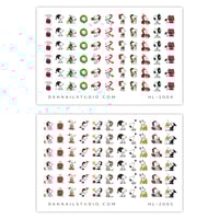 Image 6 of ITS A SNOOPY CHRISTMAS HOLIDAY NAIL DECALS 
