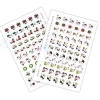 Image 5 of ITS A SNOOPY CHRISTMAS HOLIDAY NAIL DECALS 