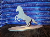 Image 4 of Equine home décor, freestanding metal horse