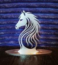 Image 5 of Equine home décor, freestanding metal horse