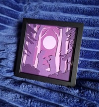 Image 2 of Layered artwork, dogs and their people