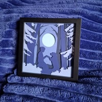 Image 4 of Layered artwork, dogs and their people