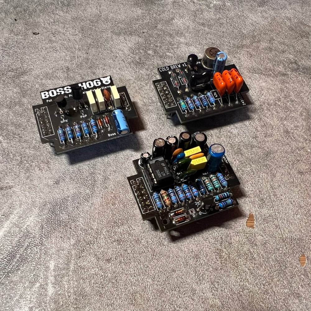 'Hot Swapper' Multi-Fuzz 3-in-1 DIY PCBs