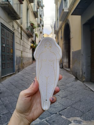 Piattini e brucia incenso in ceramica