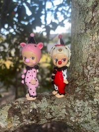 Image 3 of Dalmatian & Pig Clown 🤡 🩷🖤❤️