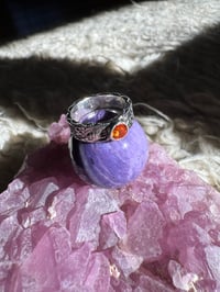 Image 3 of “Flame” ring size 7