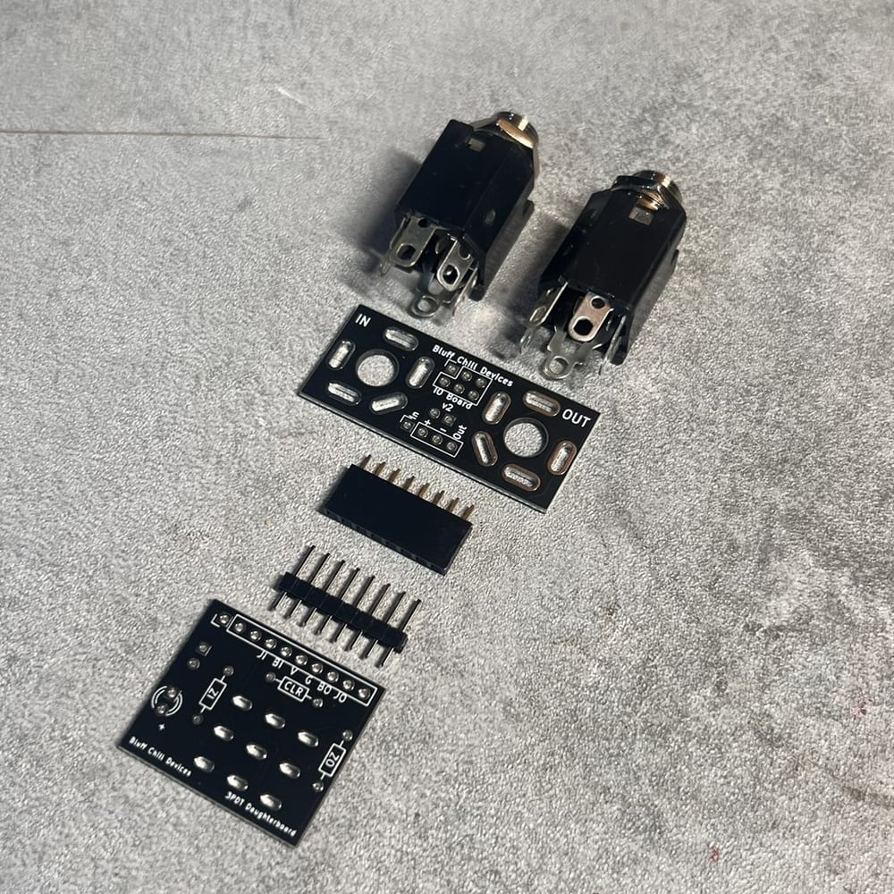 Modular IO & 3PDT Boards
