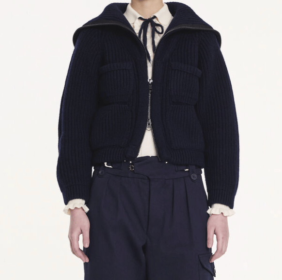 Image of La Fetiche Caxi Sweater- Navy