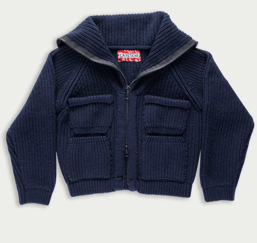 Image of La Fetiche Caxi Sweater- Navy