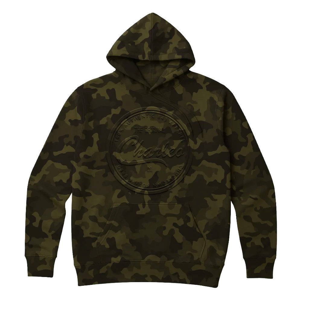Charleo® Embossed Hoodie | The Original Charleo Co.