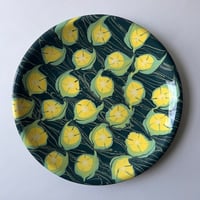 Image 1 of Deep Sea Floral Platter 2