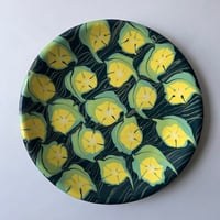 Image 1 of Deep Sea Floral Platter 3