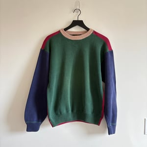 Image of Eddie Bauer Colorblock Knit Sweater