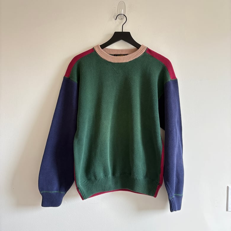 Image of Eddie Bauer Colorblock Knit Sweater