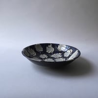 Image 3 of Cobalt Floral Pasta Bowl