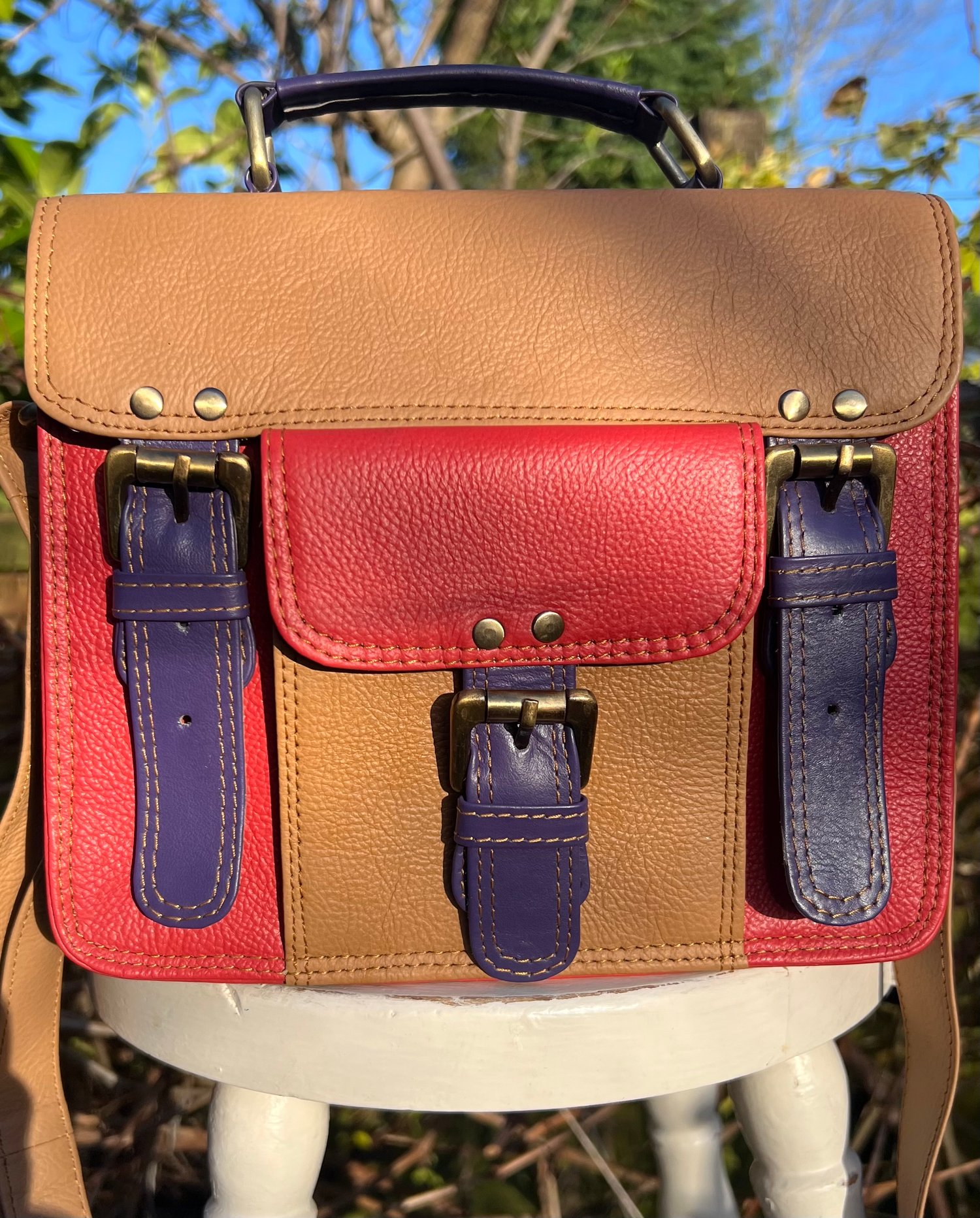 Image of Baby Satchel + Handle #48D