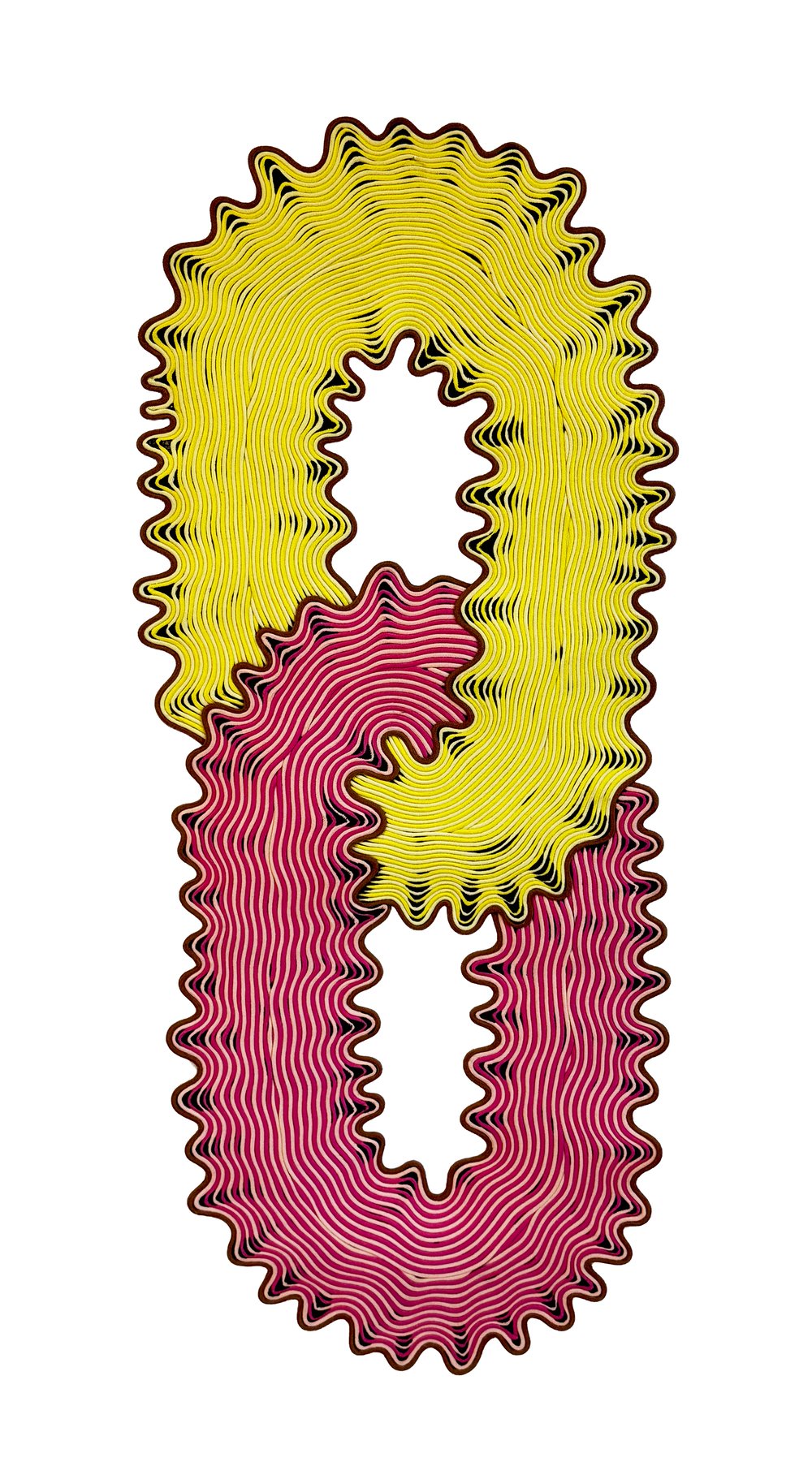 Image of Striped Chain Tapestry - 2 links 3