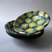 Image 2 of Deep Sea Floral Pasta Bowl 1