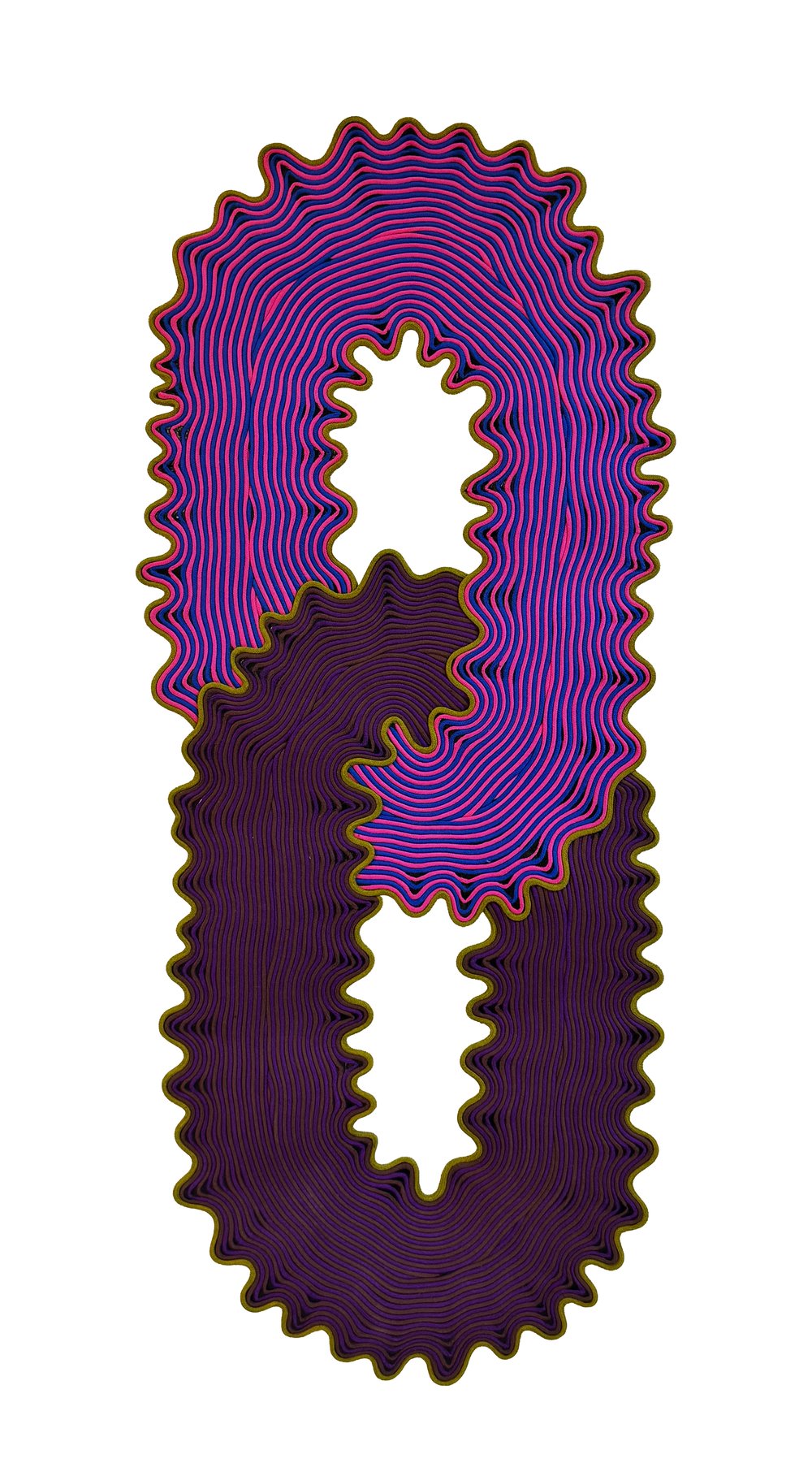 Image of Striped Chain Tapestry - 2 links 4