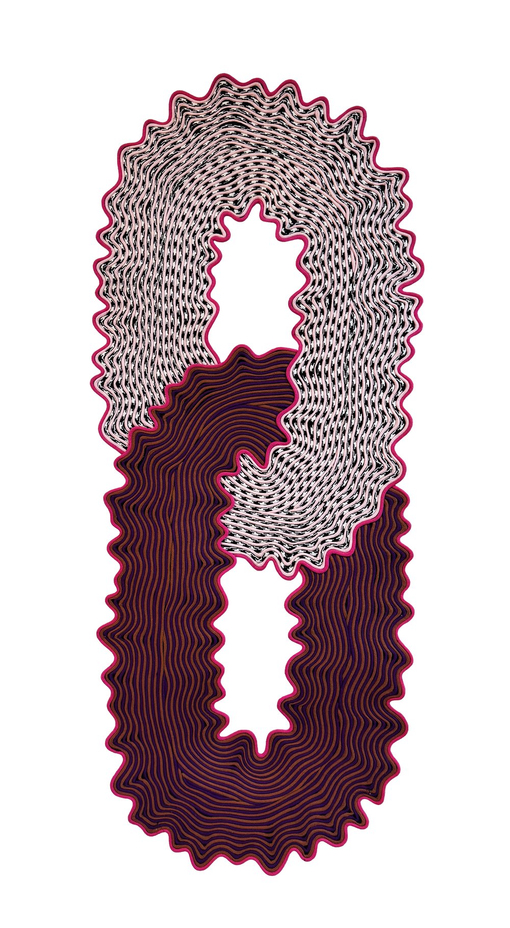 Image of Striped Chain Tapestry - 2 links 5