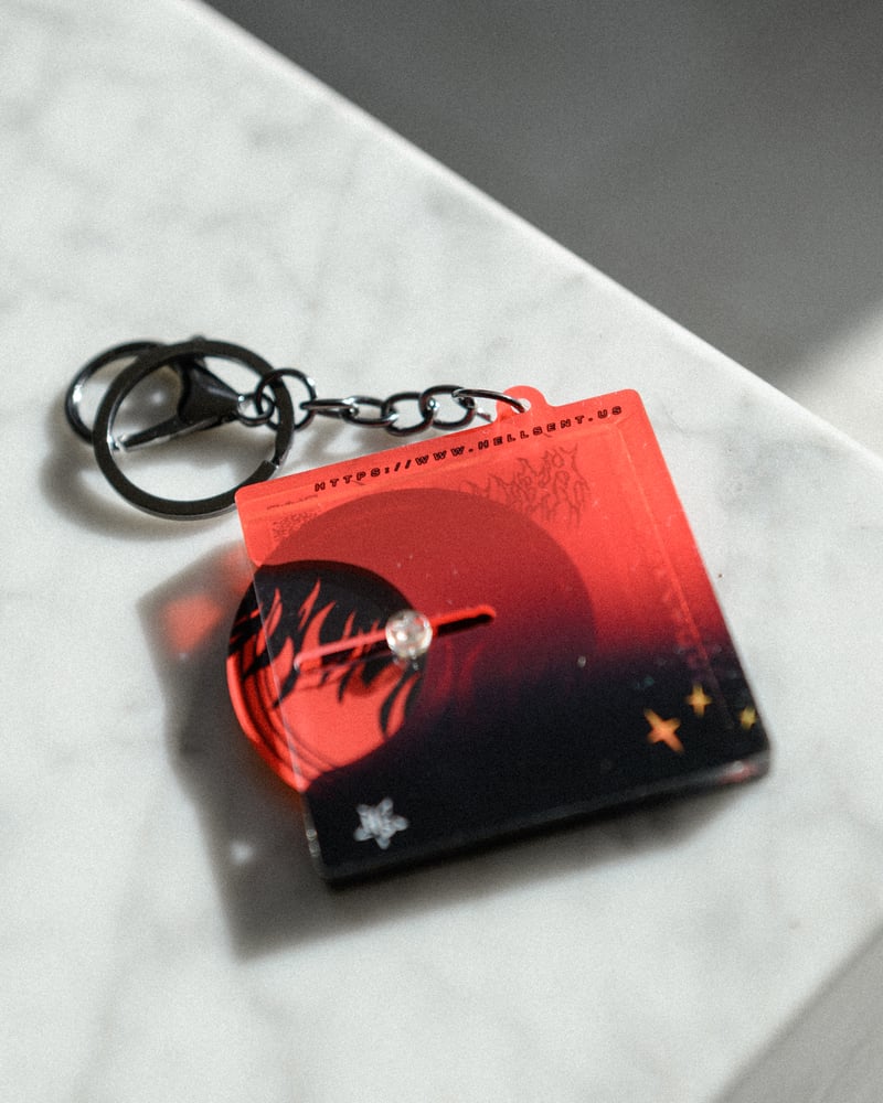 Image of Reaper Records Mini CD Keychain