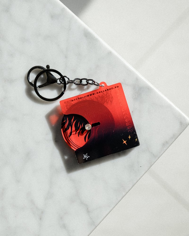 Image of Reaper Records Mini CD Keychain