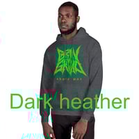 Image 18 of Heavy Blend Pullover Gildan Hoodie - Classic Logo Toxic Green -  Many Colors - Free U.S. Shipping!