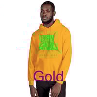 Image 20 of Heavy Blend Pullover Gildan Hoodie - Classic Logo Toxic Green -  Many Colors - Free U.S. Shipping!