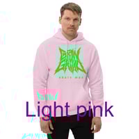 Image 24 of Heavy Blend Pullover Gildan Hoodie - Classic Logo Toxic Green -  Many Colors - Free U.S. Shipping!