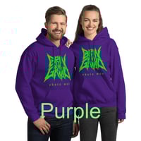 Image 13 of Heavy Blend Pullover Gildan Hoodie - Classic Logo Toxic Green -  Many Colors - Free U.S. Shipping!