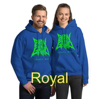 Image 4 of Heavy Blend Pullover Gildan Hoodie - Classic Logo Toxic Green -  Many Colors - Free U.S. Shipping!