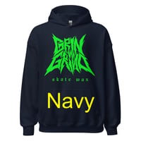Image 7 of Heavy Blend Pullover Gildan Hoodie - Classic Logo Toxic Green -  Many Colors - Free U.S. Shipping!