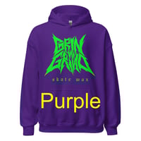 Image 14 of Heavy Blend Pullover Gildan Hoodie - Classic Logo Toxic Green -  Many Colors - Free U.S. Shipping!